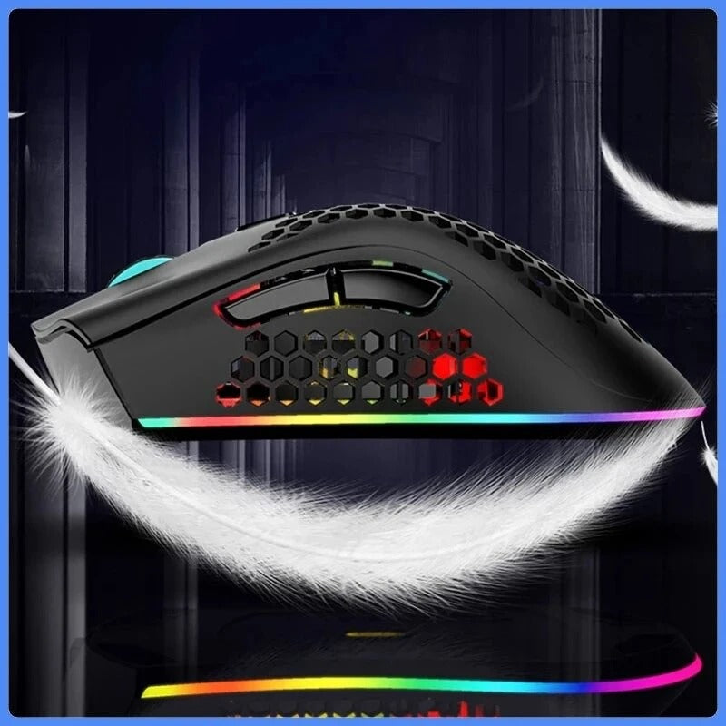 BM600 Rechargeable Wireless RGB Gaming Mouse for PC
