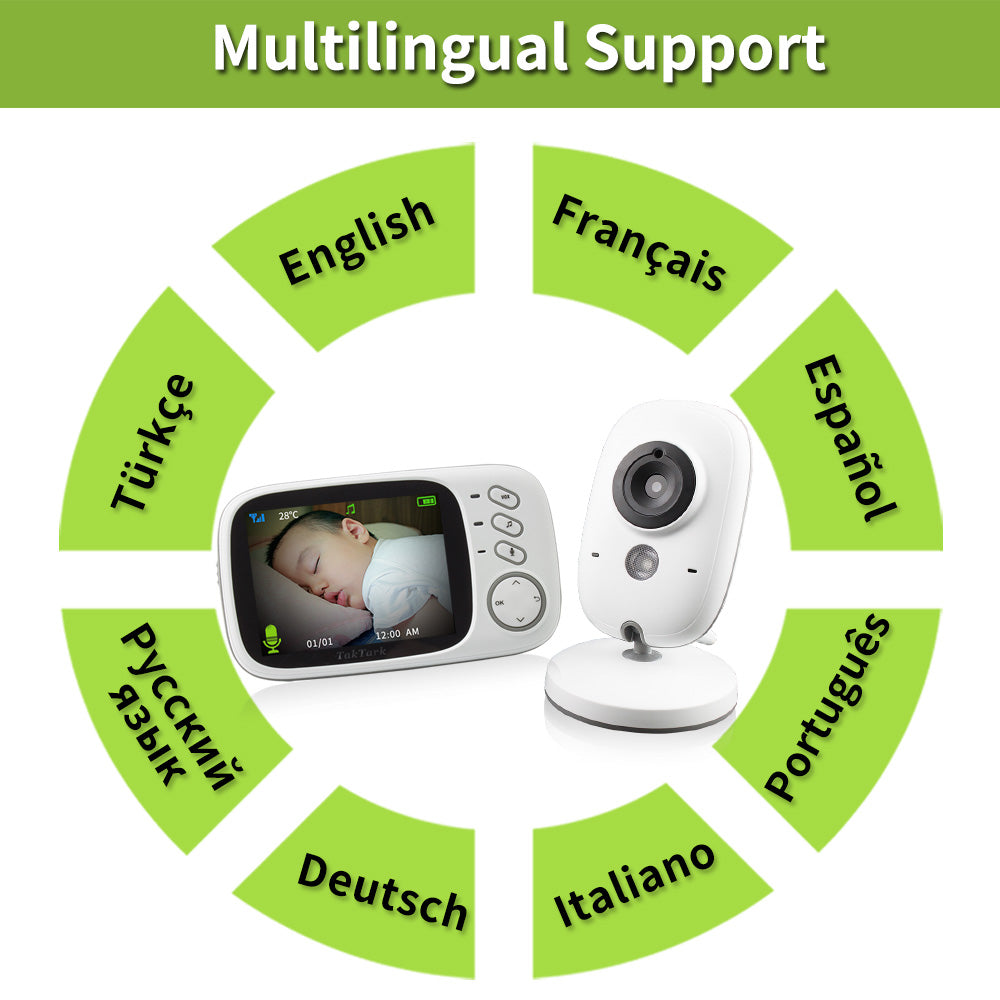 Baby Monitor and Caregiver Device for Infants