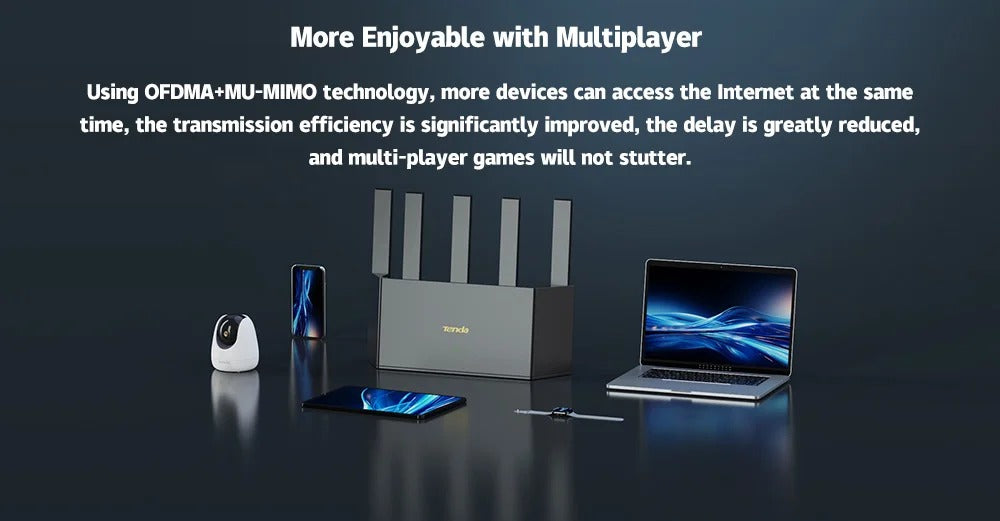 Tenda AX3000 Mesh Gigabit Router