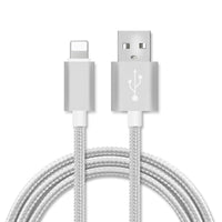 Nylon Braided Aluminum Alloy Charging Cable for Apple/Android